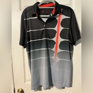 Jamie Sadock performance golf polo size large